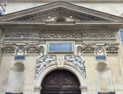 Portail de Saint-Nicolas des Champs à Paris