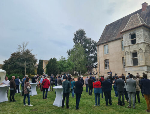 Inauguration du pavillon en albâtre du Palais Jacques D’Amboise à Cluny